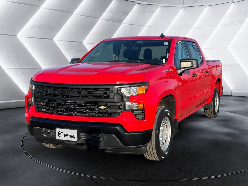 Red Hot 2024 Chevrolet Silverado 1500 Pickup Truck Four-Wheel Drive Automatic