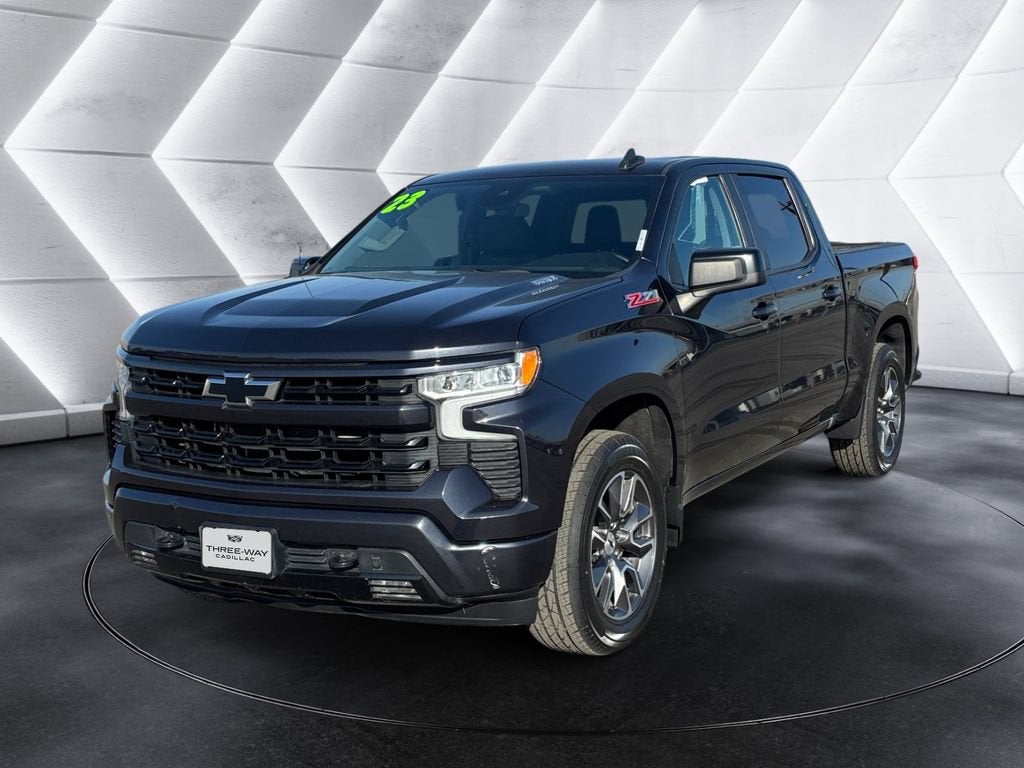 Dark Ash Metallic 2023 Chevrolet Silverado 1500 Pickup Truck Four-Wheel Drive Automatic