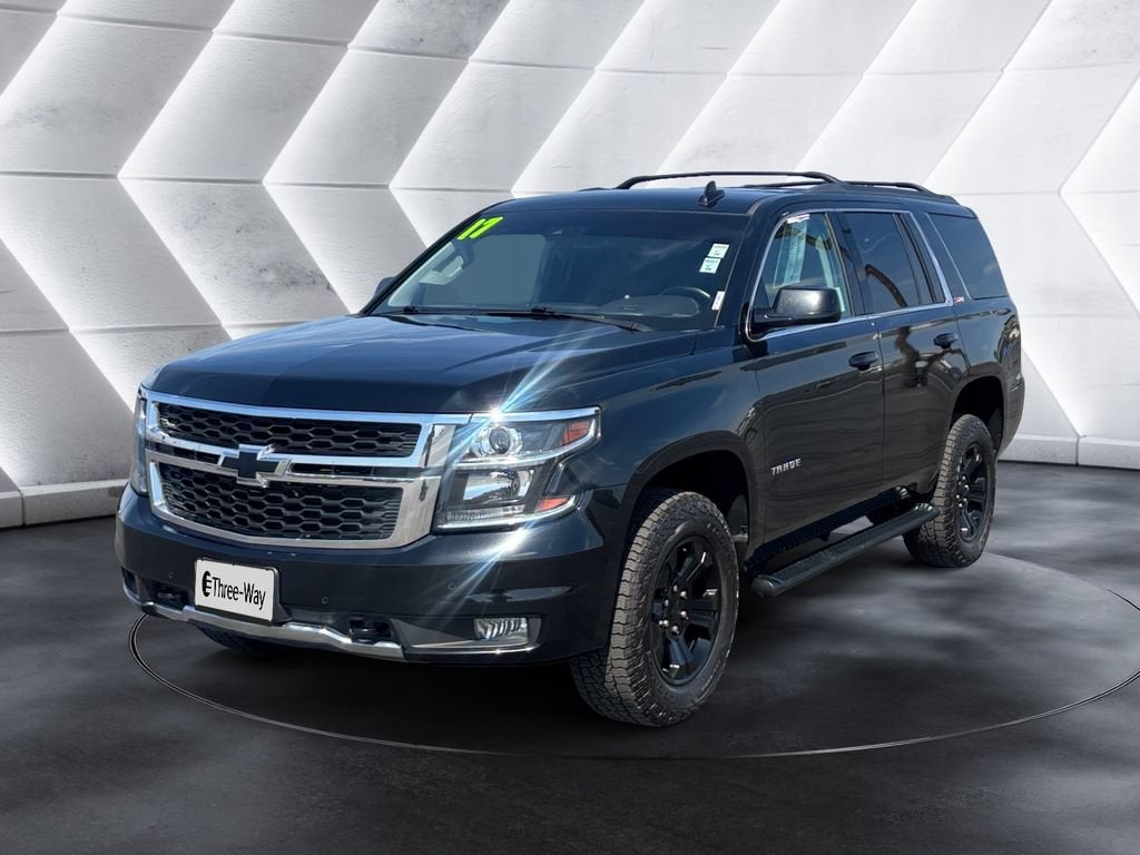 Black 2017 Chevrolet Tahoe SUV / Crossover Four-Wheel Drive Automatic