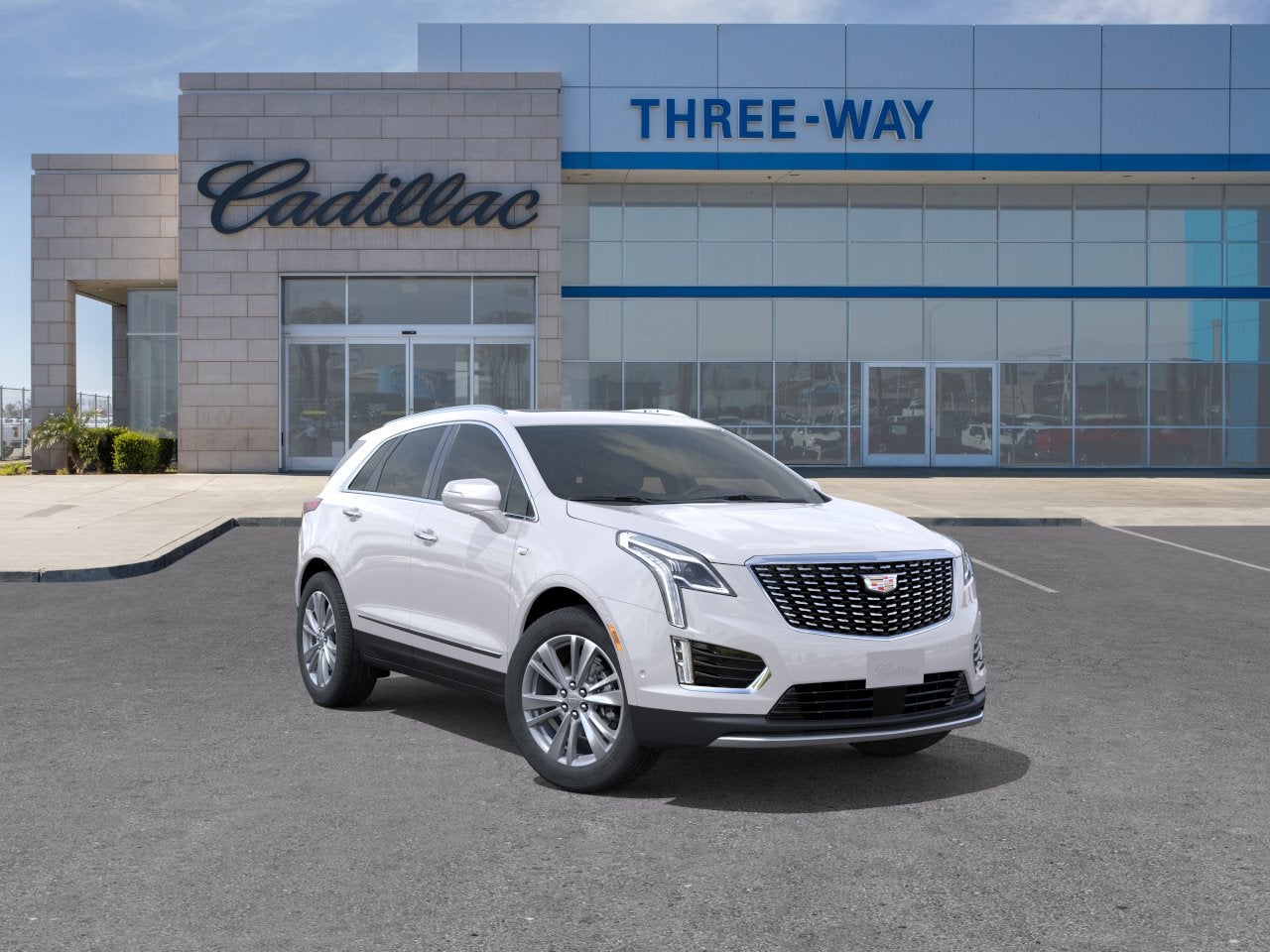 Crystal White Tricoat 2026 Cadillac XT5 SUV / Crossover Front-Wheel Drive Automatic