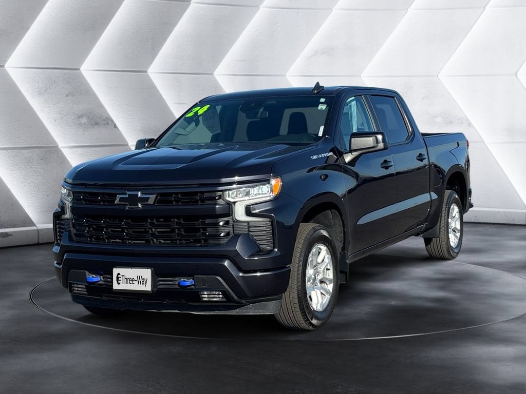 Dark Ash Metallic 2024 Chevrolet Silverado 1500 Pickup Truck 4X2 Automatic