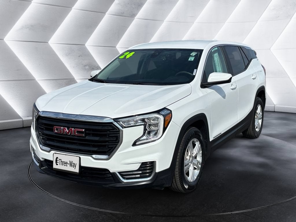 Summit White 2024 GMC Terrain SUV / Crossover Front-Wheel Drive Automatic