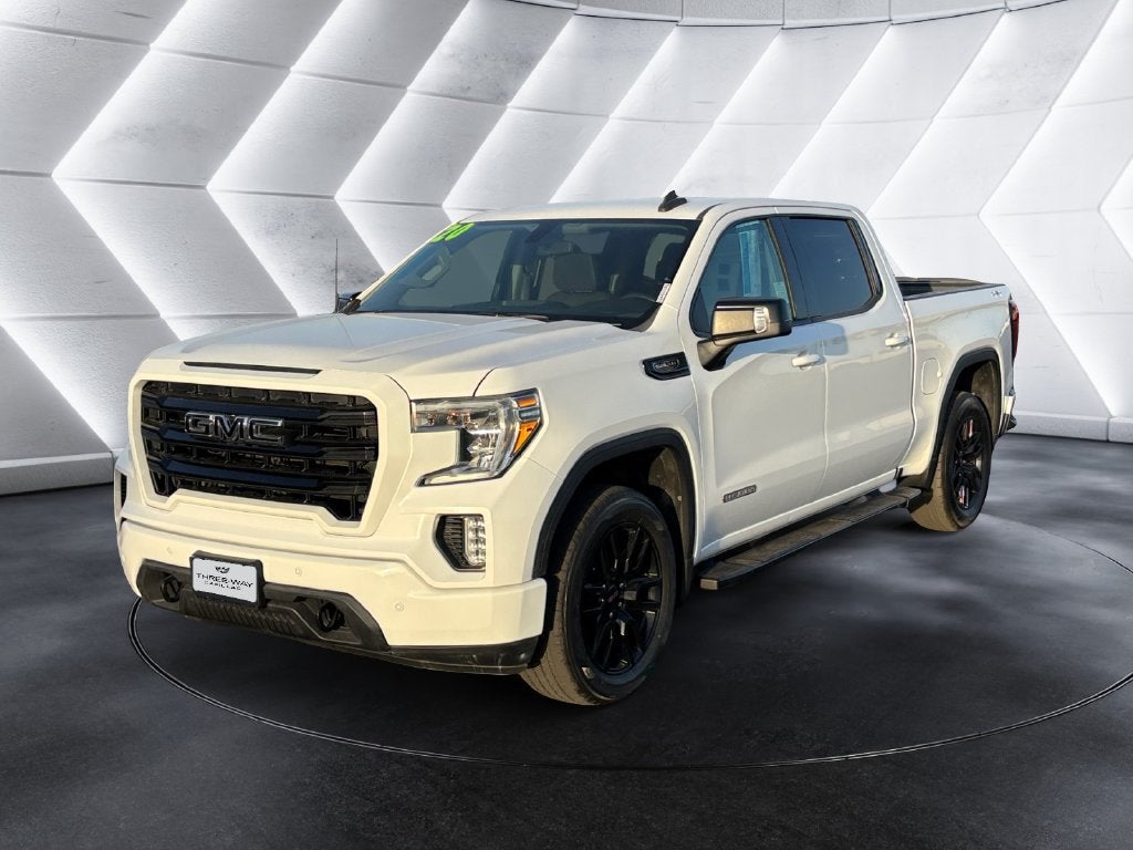Summit White 2020 GMC Sierra 1500 Pickup Truck Four-Wheel Drive Automatic