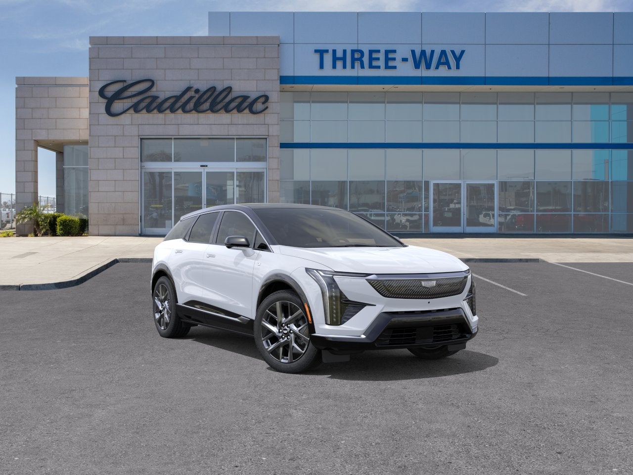 Vibrant White Tricoat 2027 Cadillac OPTIQ SUV / Crossover Rear-Wheel Drive Automatic