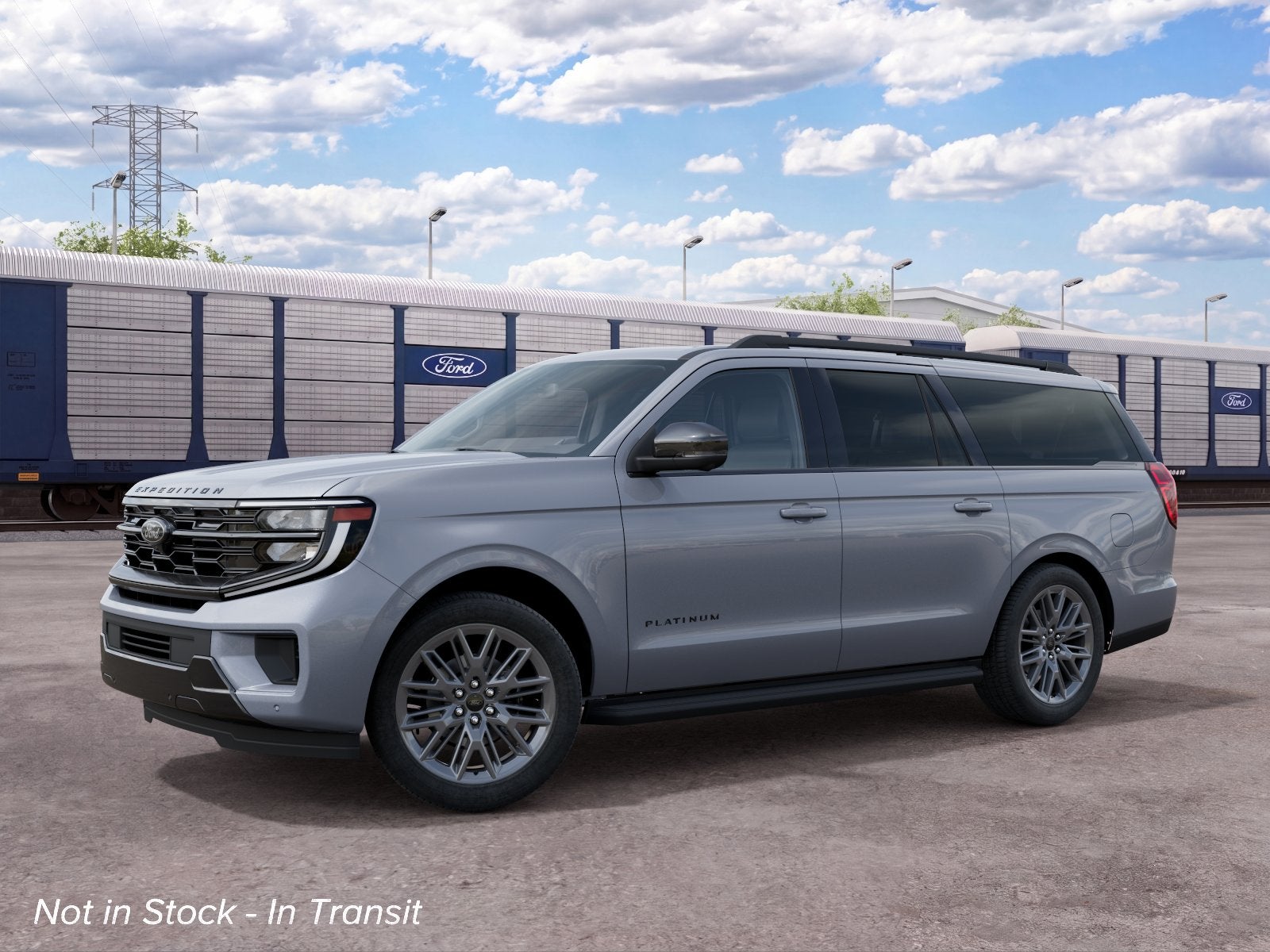 Glacier Gray Metallic Tri-Coat 2027 Ford Expedition SUV / Crossover Four-Wheel Drive Automatic
