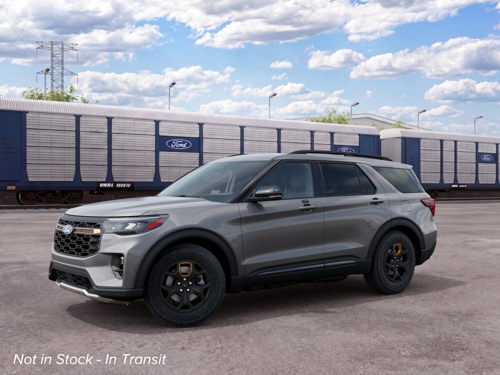 Carbonized Gray Metallic 2027 Ford Explorer SUV / Crossover All-Wheel Drive Automatic