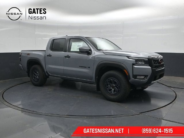 Boulder Gray Pearl 2027 Nissan Frontier Pickup Truck Four-Wheel Drive 9-Speed Automatic Overdrive