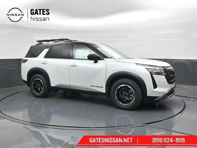 Everest White Pearl/Black 2026 Nissan Pathfinder SUV / Crossover All-Wheel Drive 9-Speed Automatic