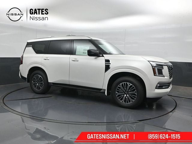 Aspen White Tricoat 2026 Nissan Armada SUV / Crossover Four-Wheel Drive 9-Speed Automatic