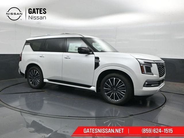 Everest White Pearl Tricoat 2026 Nissan Armada SUV / Crossover Four-Wheel Drive 9-Speed Automatic