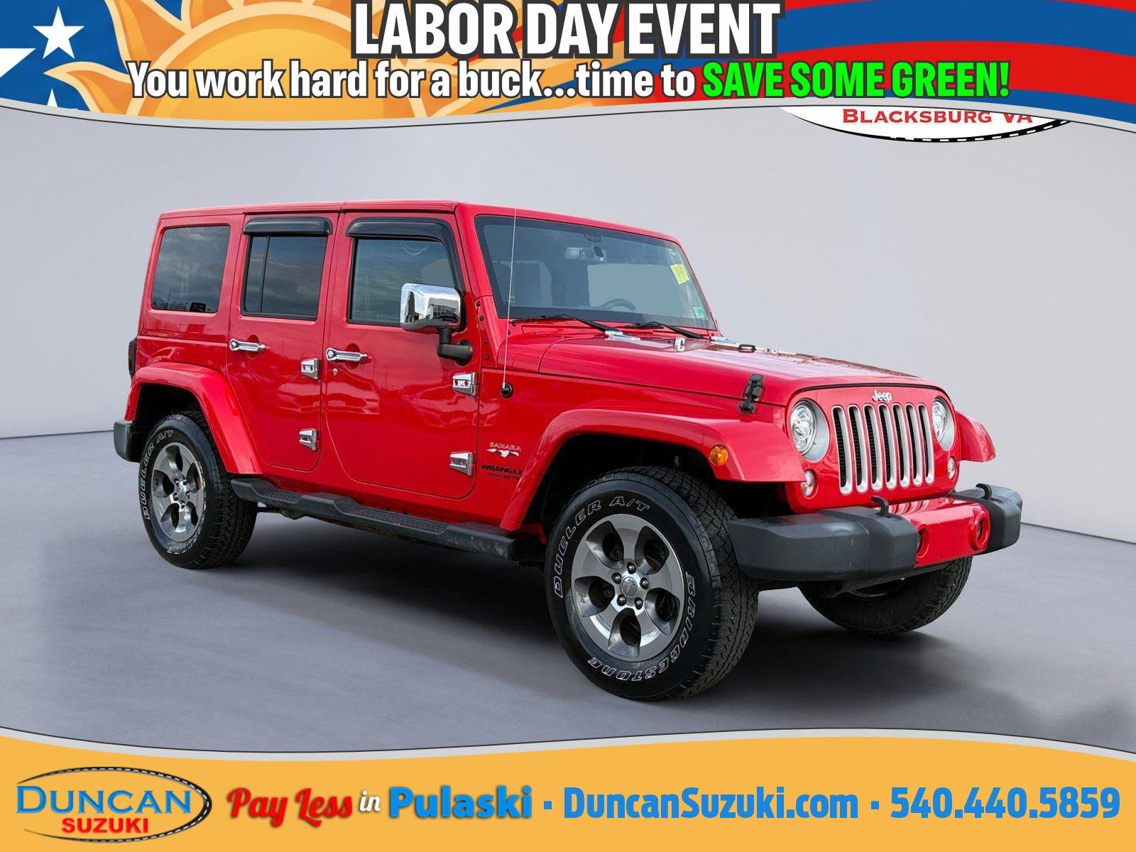 2017 Jeep Wrangler Unlimited Unlimited Sahara