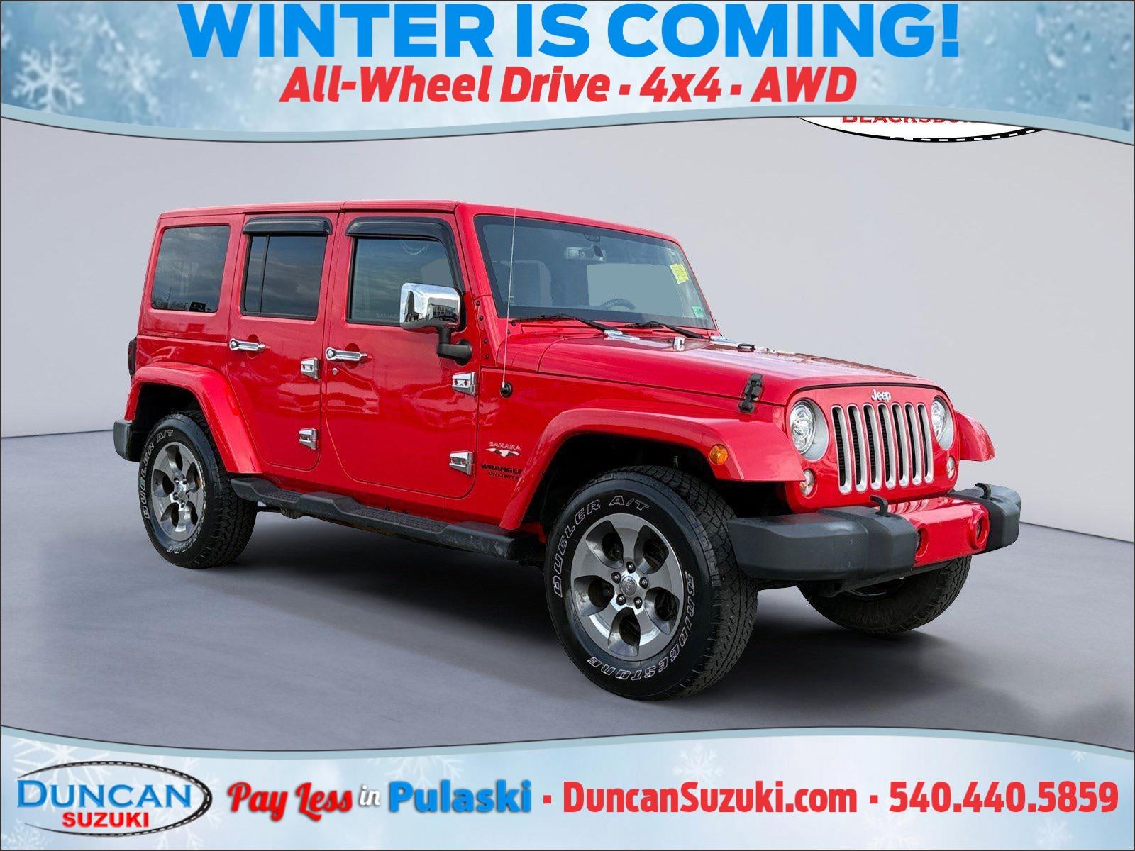 2017 Jeep Wrangler Unlimited Unlimited Sahara