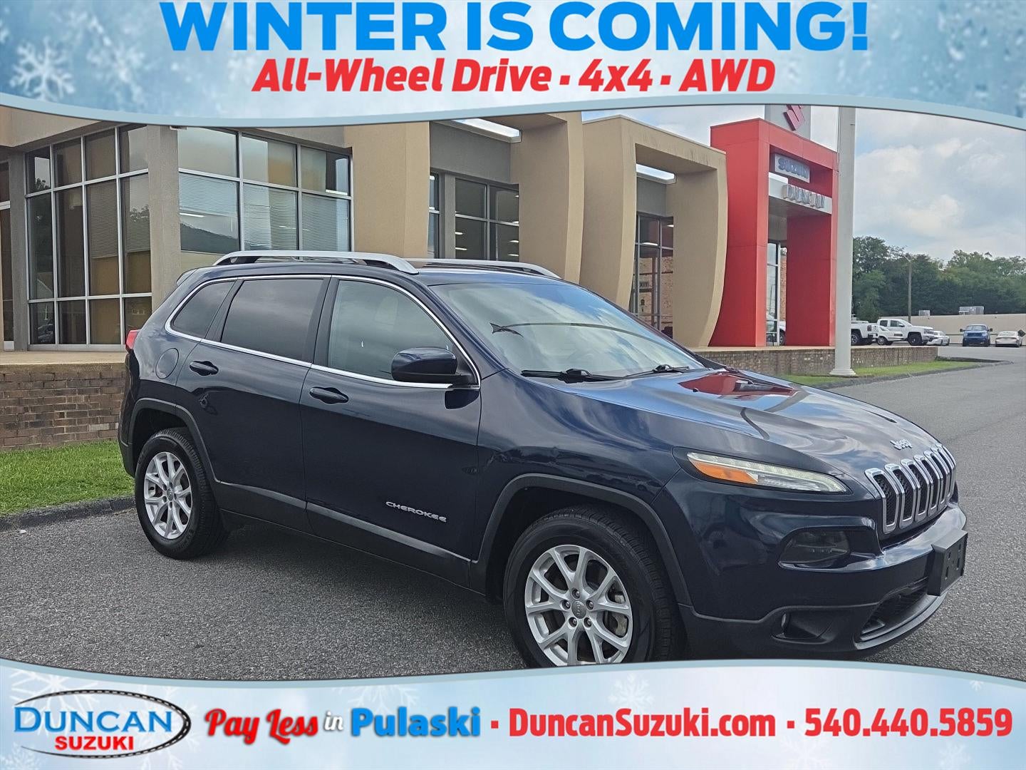 2016 Jeep Cherokee Latitude/Longitude/North