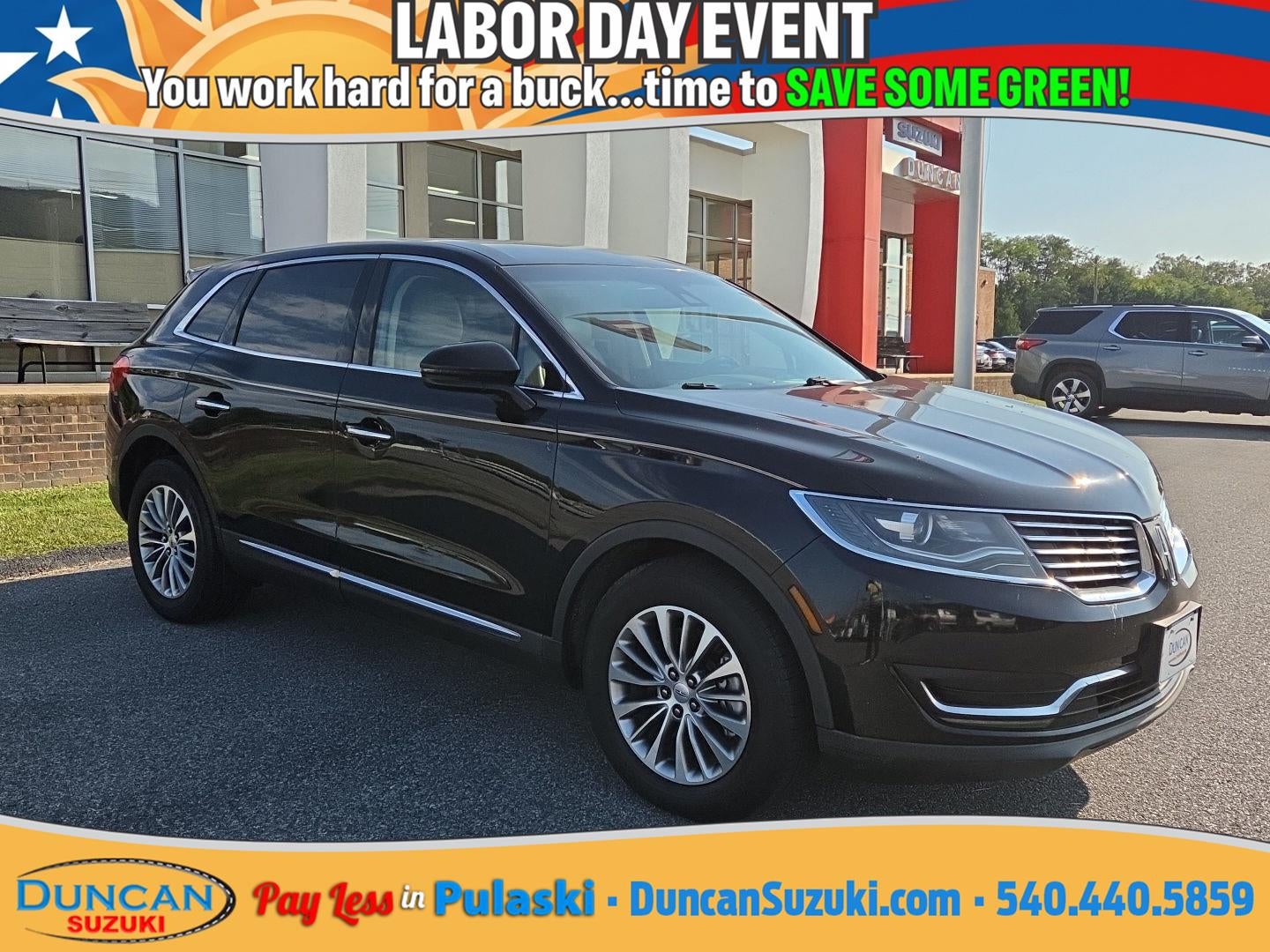 2018 Lincoln Mkx Select