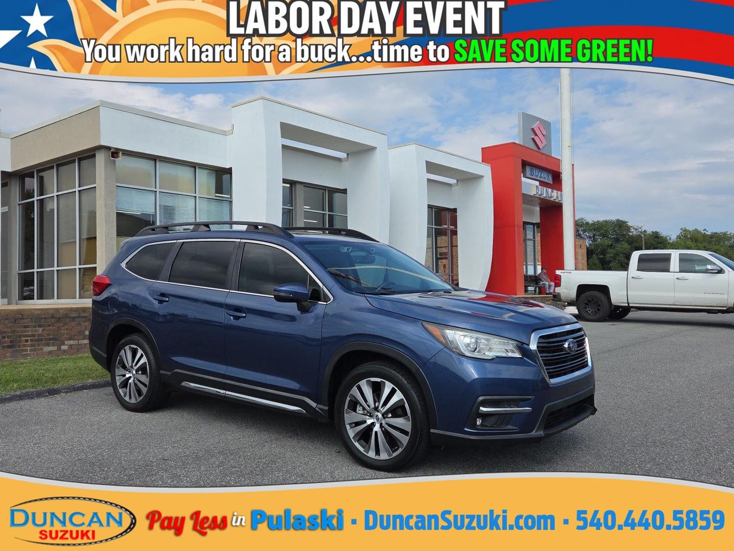 2021 Subaru Ascent Limited 8+ES+KA+M/R+NAVI+H/K