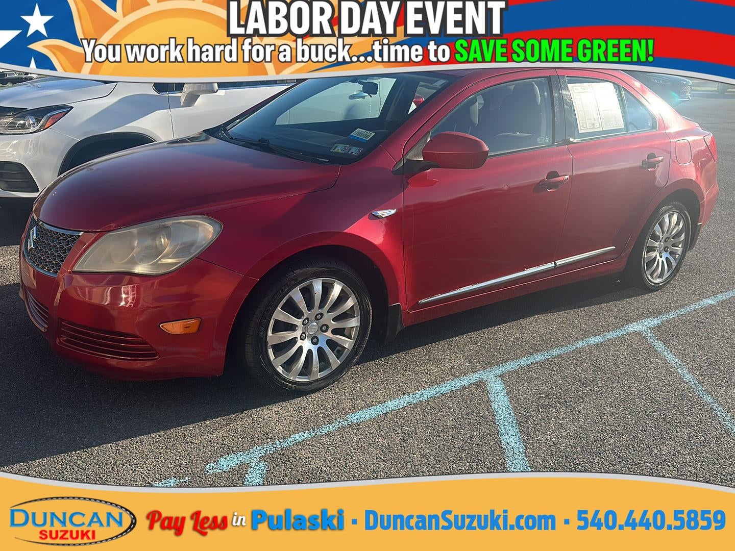 2013 Suzuki Kizashi SE (US)/STD, S (Canada)