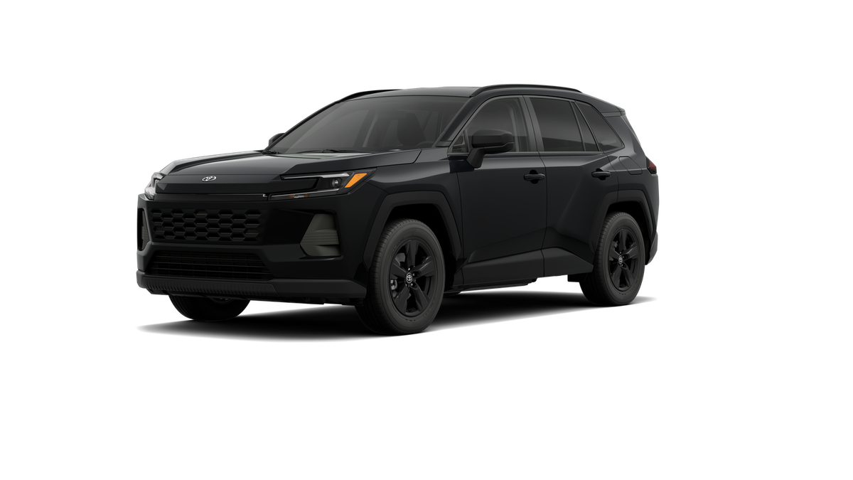 Midnight Black Metallic 2026 Toyota RAV4 SUV / Crossover All-Wheel Drive Continuously Variable Transmission