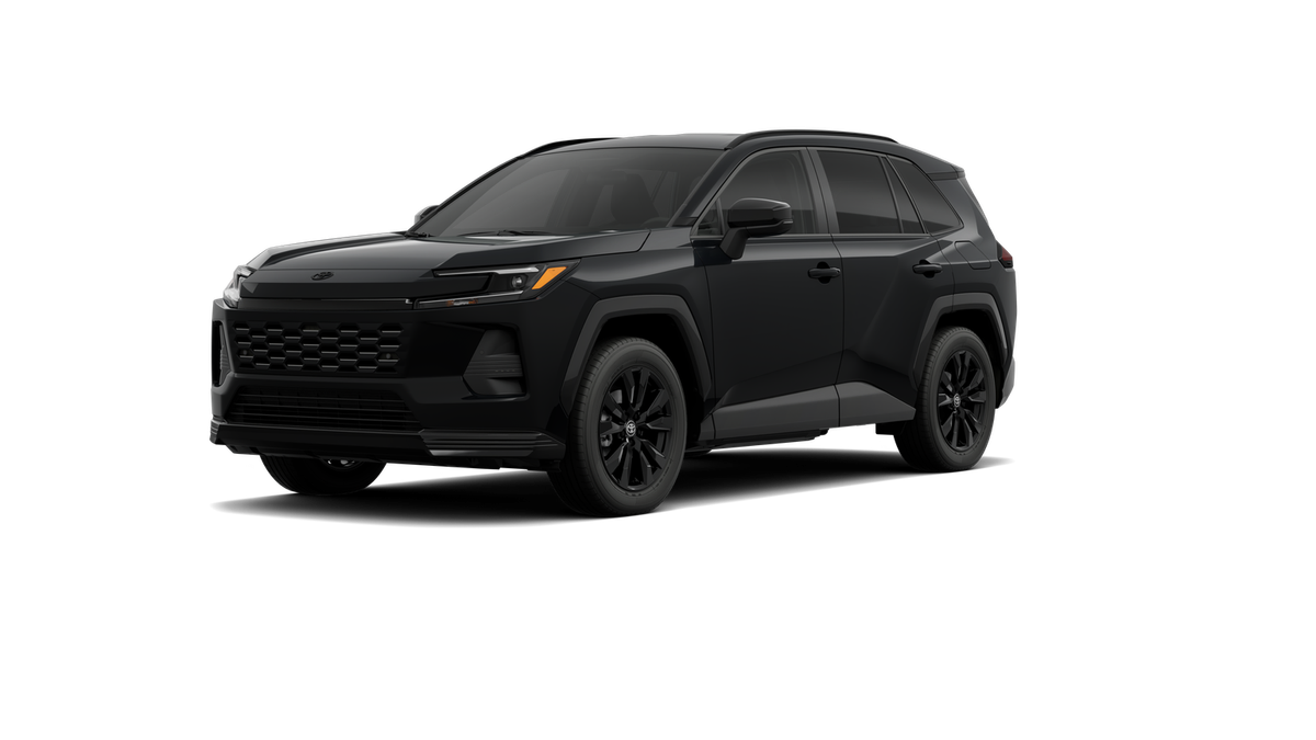 Midnight Black Metallic 2026 Toyota RAV4 SUV / Crossover All-Wheel Drive Continuously Variable Transmission