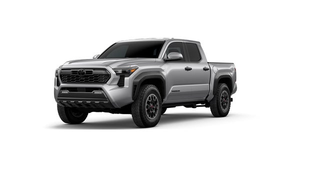 Celestial Silver Metallic 2026 Toyota Tacoma TRD Off-Road Double Cab 4WD Pickup Truck Four-Wheel Drive 8-Speed Automatic