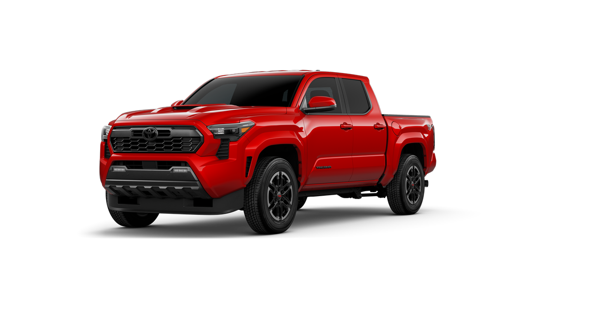 Supersonic Red 2026 Toyota Tacoma Pickup Truck Four-Wheel Drive 8-Speed Automatic