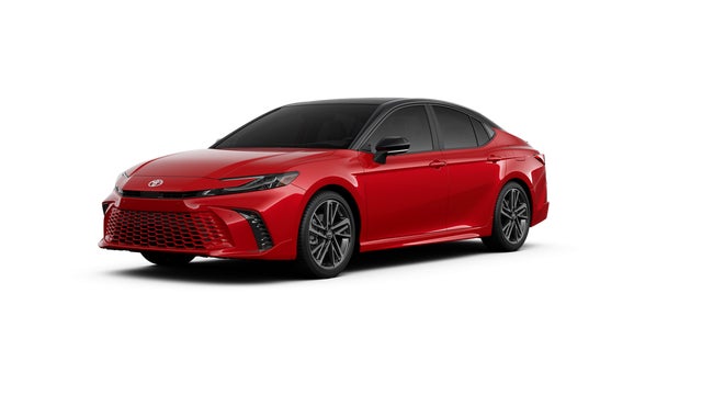 Supersonic Red With Midnight Black Metallic Roof 2026 Toyota Camry Sedan All-Wheel Drive Continuously Variable Transmission