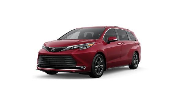 Red (Ruby Flare Pearl) 2026 Toyota Sienna Platinum 7-Passenger AWD Minivan All-Wheel Drive Continuously Variable Transmission