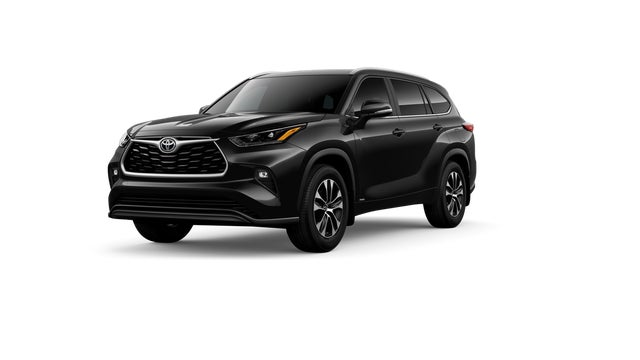 Midnight Black Metallic 2026 Toyota Highlander Hybrid SUV / Crossover All-Wheel Drive Continuously Variable Transmission