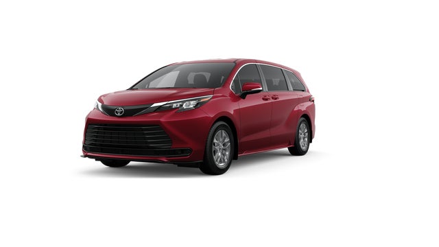 Red (Ruby Flare Pearl) 2026 Toyota Sienna LE 8-Passenger AWD Minivan All-Wheel Drive Continuously Variable Transmission