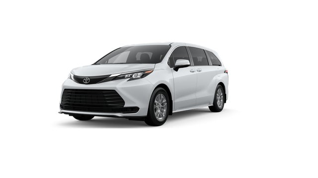 Ice Cap 2026 Toyota Sienna Minivan All-Wheel Drive Continuously Variable Transmission
