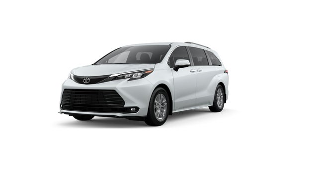 White (Wind Chill Pearl) 2026 Toyota Sienna XLE 7-Passenger AWD Minivan All-Wheel Drive Continuously Variable Transmission