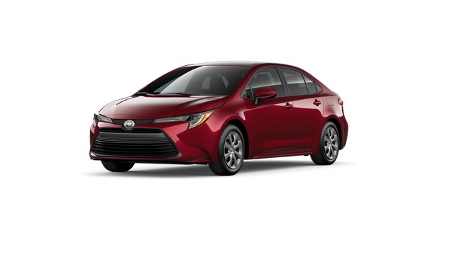 Red (Ruby Flare Pearl) 2027 Toyota Corolla Sedan Front-Wheel Drive Continuously Variable Transmission