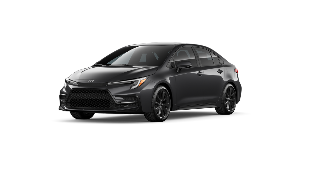 Underground 2026 Toyota Corolla Hybrid Sedan Front-Wheel Drive Continuously Variable Transmission