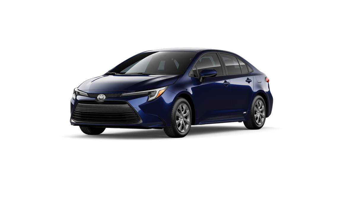 Blueprint 2027 Toyota Corolla Hybrid Sedan All-Wheel Drive Continuously Variable Transmission