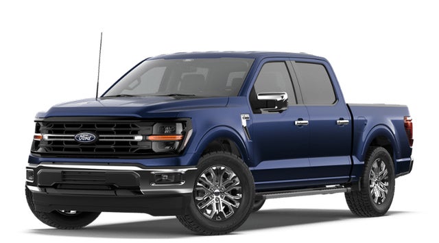 Argon Blue Metallic 2026 Ford F-150 XLT SuperCrew 4WD Pickup Truck Four-Wheel Drive Automatic