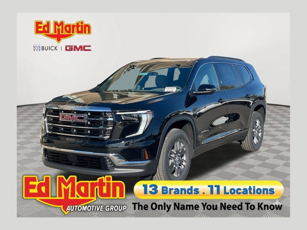 Black (Ebony Twilight Metallic) 2026 GMC Acadia SUV / Crossover Front-Wheel Drive Automatic