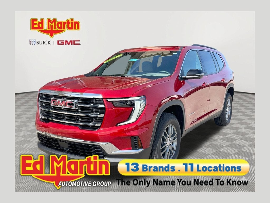 Volcanic Red Tintcoat 2026 GMC Acadia SUV / Crossover Front-Wheel Drive Automatic