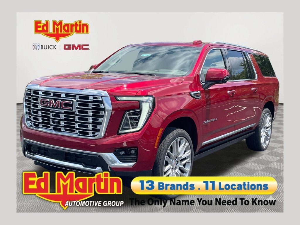 Volcanic Red Tintcoat 2026 GMC Yukon XL SUV / Crossover Four-Wheel Drive Automatic