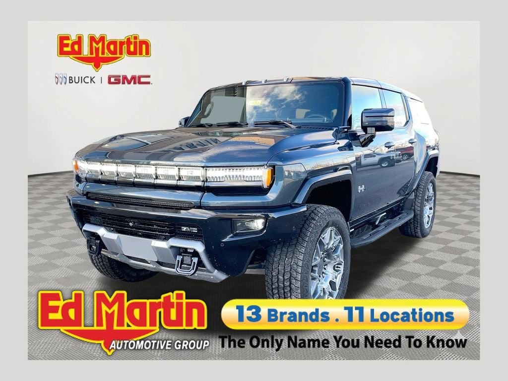 Gray (Graphite Blue Metallic) 2025 GMC Hummer EV SUV SUV / Crossover All-Wheel Drive Automatic
