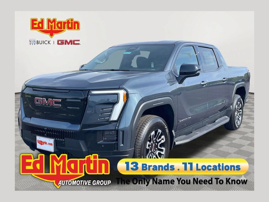 Deep Ocean Metallic 2026 GMC Sierra EV Pickup Truck All-Wheel Drive Automatic