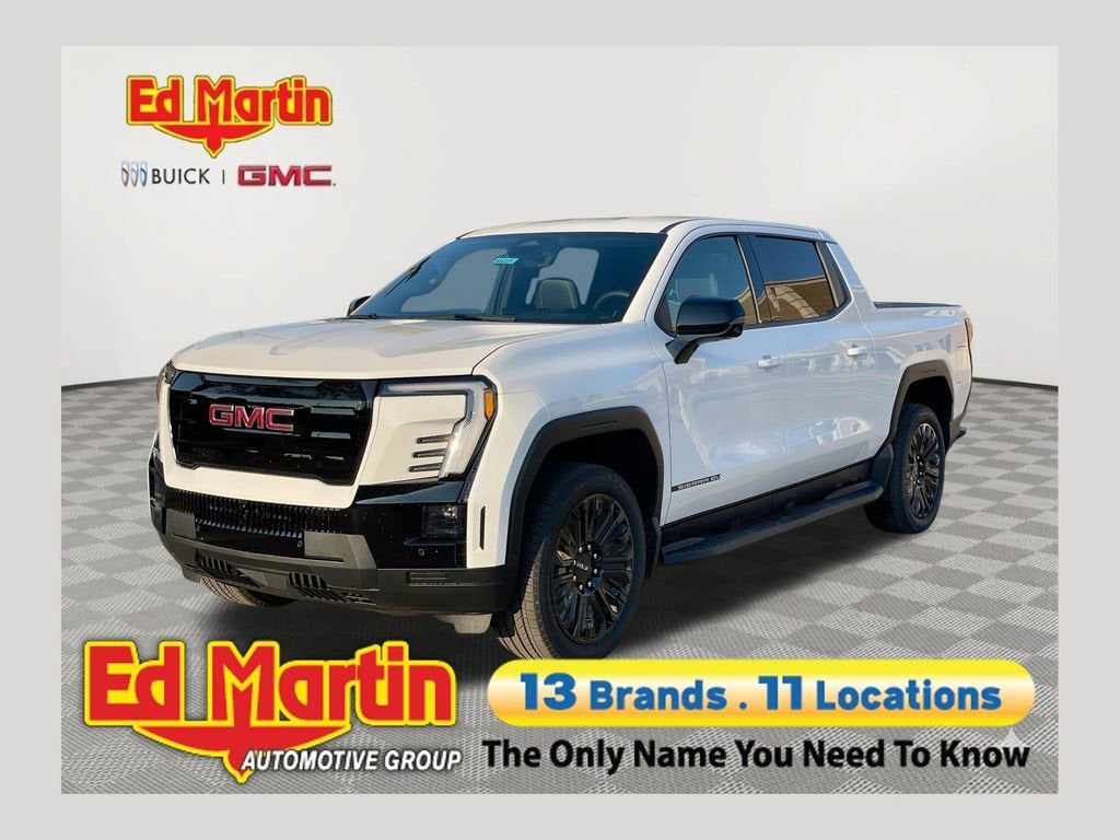 Summit White 2026 GMC Sierra EV Pickup Truck All-Wheel Drive Automatic
