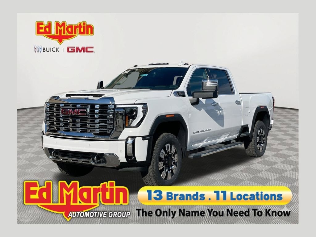 Summit White 2026 GMC Sierra 3500HD Pickup Truck Four-Wheel Drive Automatic
