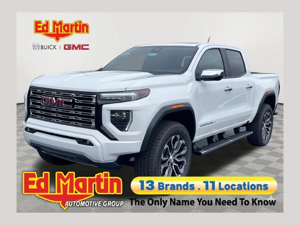 Summit White 2026 GMC Canyon Pickup Truck Four-Wheel Drive Automatic
