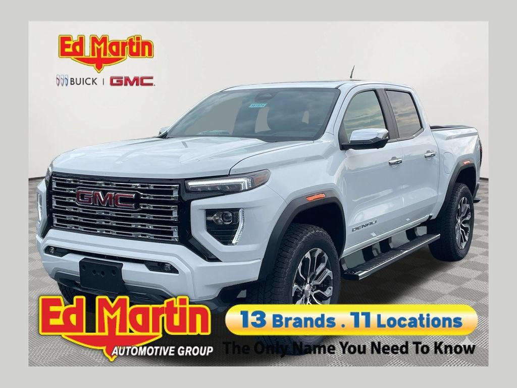 Summit White 2026 GMC Canyon Pickup Truck Four-Wheel Drive Automatic