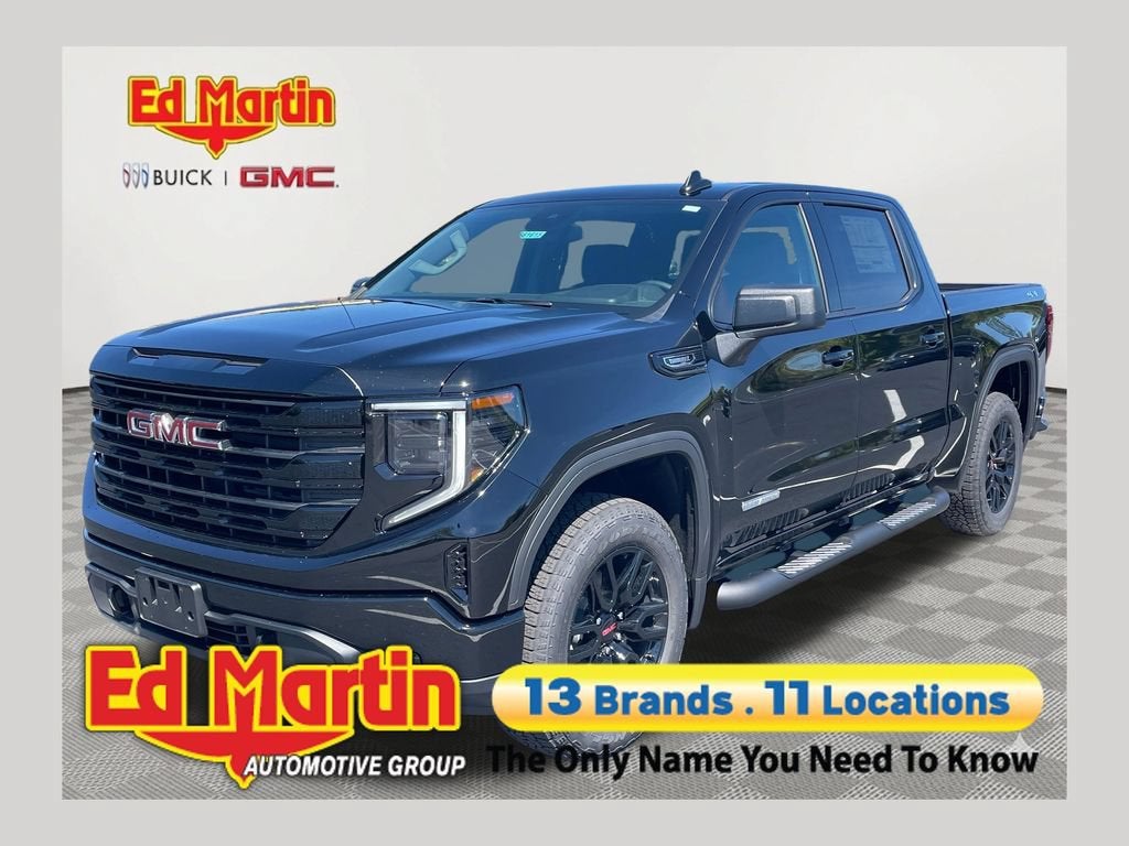 Onyx Black 2026 GMC Sierra 1500 Pickup Truck Four-Wheel Drive Automatic