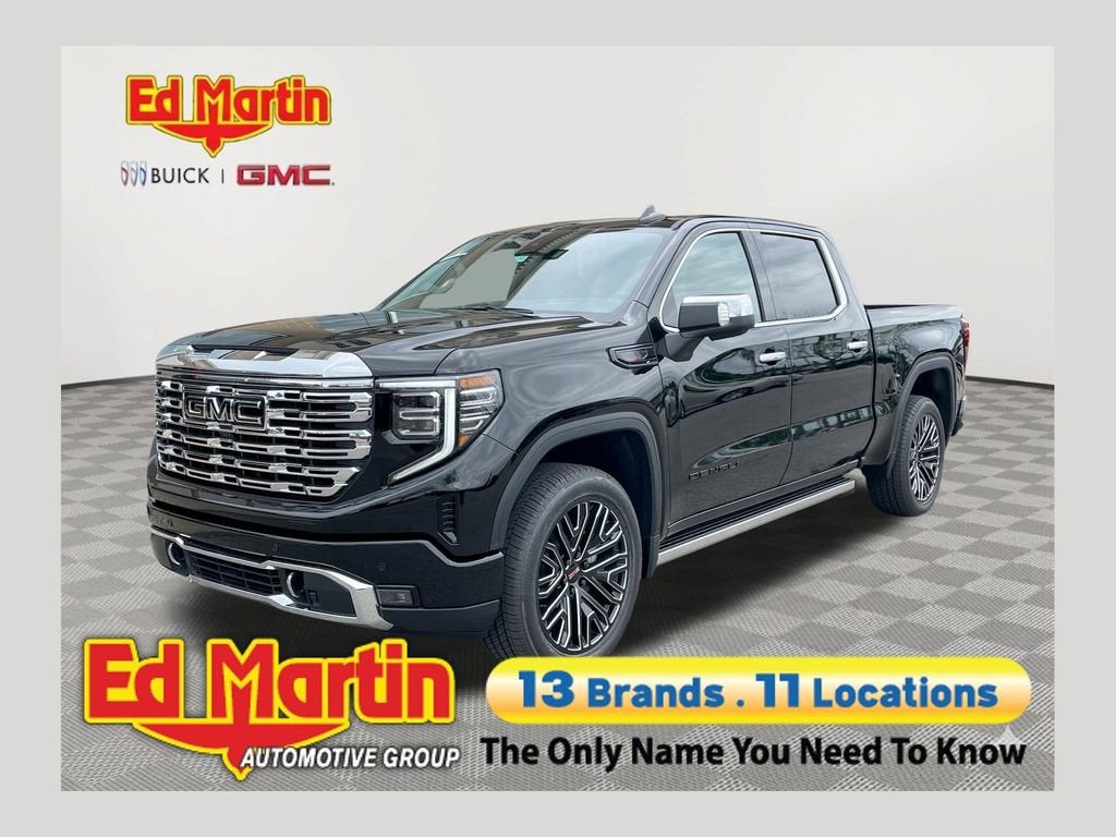 Onyx Black 2026 GMC Sierra 1500 Pickup Truck Four-Wheel Drive Automatic