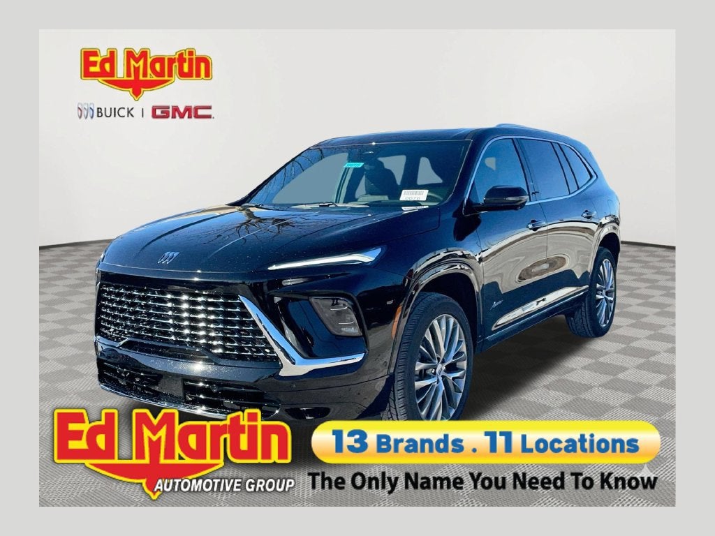 Black (Ebony Twilight Metallic) 2026 Buick Enclave SUV / Crossover Front-Wheel Drive Automatic