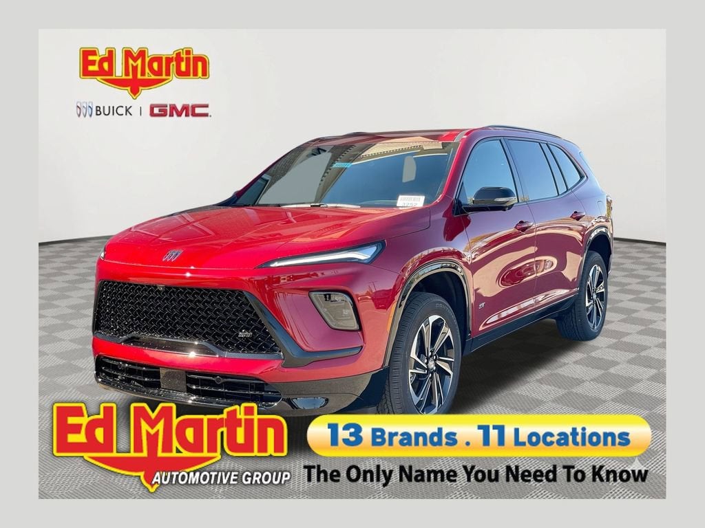 Cherry Red Tintcoat 2026 Buick Enclave SUV / Crossover Four-Wheel Drive Automatic
