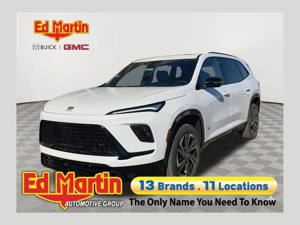 Iridescent White Tricoat 2026 Buick Enclave SUV / Crossover Four-Wheel Drive Automatic