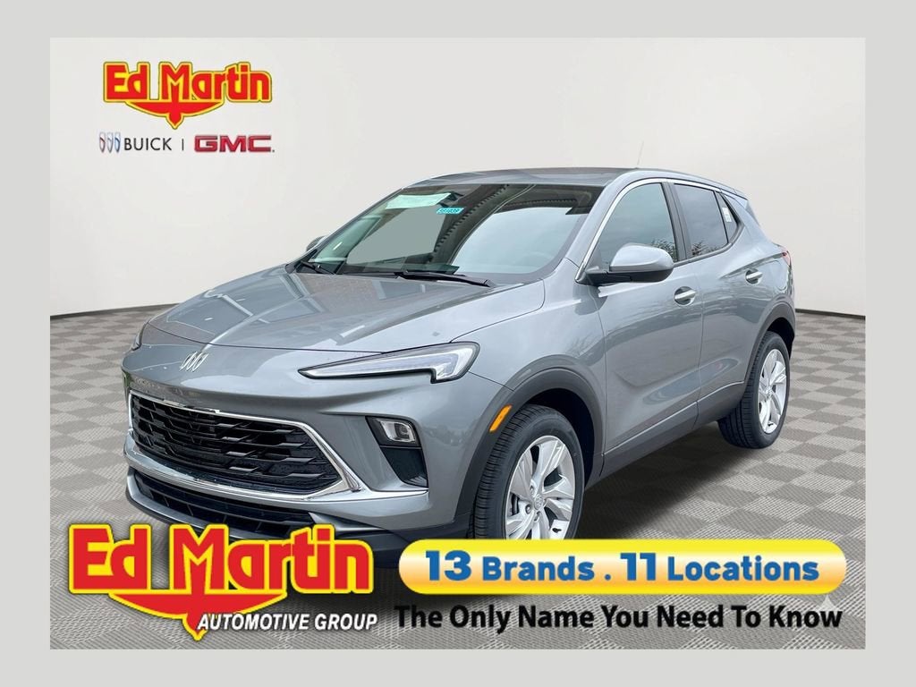 Moonstone Gray Metallic 2026 Buick Encore GX SUV / Crossover Front-Wheel Drive Automatic