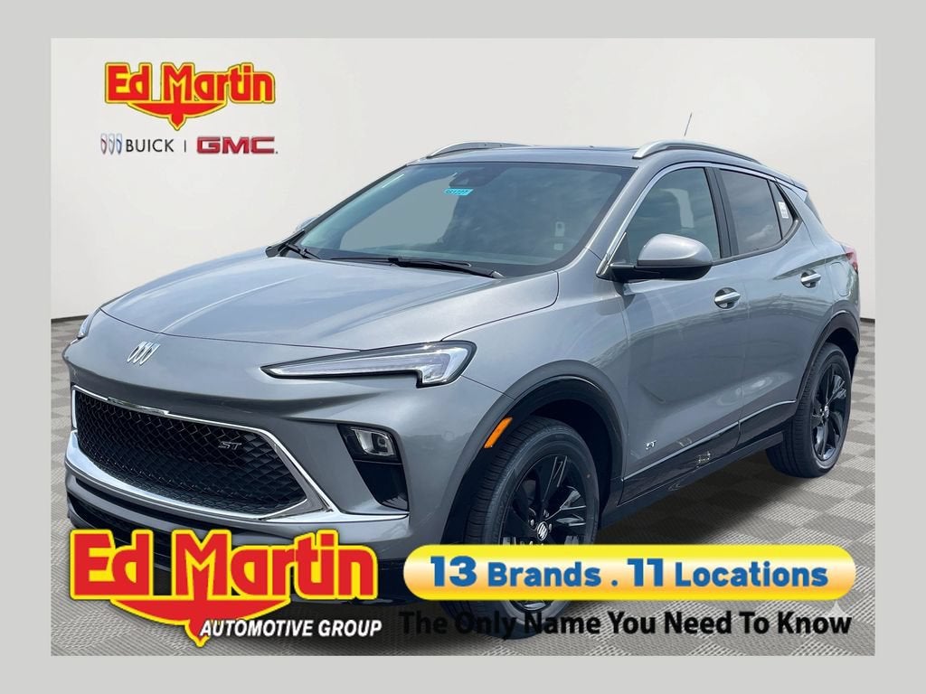 Moonstone Gray Metallic 2026 Buick Encore GX SUV / Crossover Front-Wheel Drive Automatic